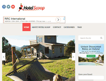 Tablet Screenshot of hotel-scoop.com